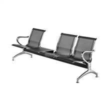 High Quality 2/3/4/6 Passenger Stainless Steel Public Bench Waiting Seating Airport Chair with Metal Frame (HY500-K03CS)